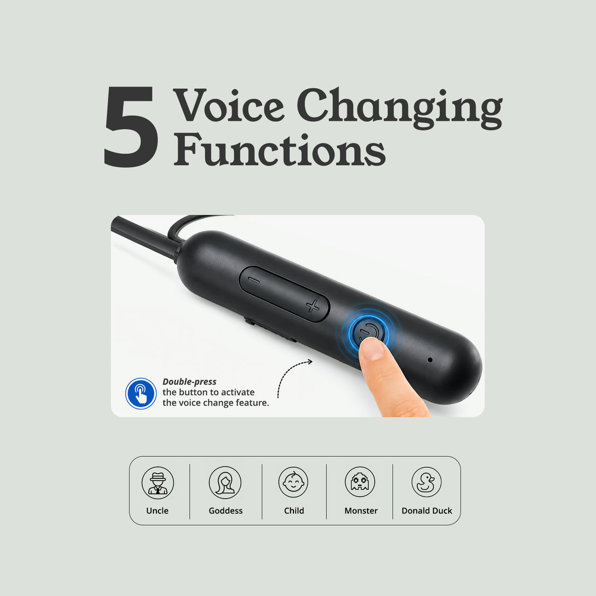 Wireless Neckband Earphones With ENC and 150 hours of Playtime