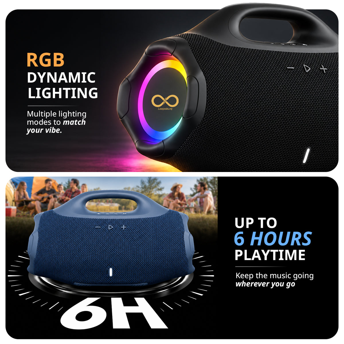 BoomBeat Pro 16W Portable Bluetooth Speaker