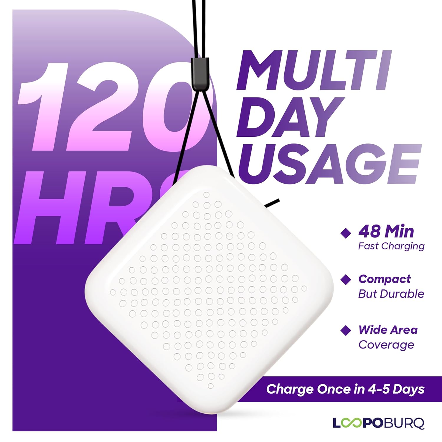 Loopoburq Wearable & Portable Air Purifier