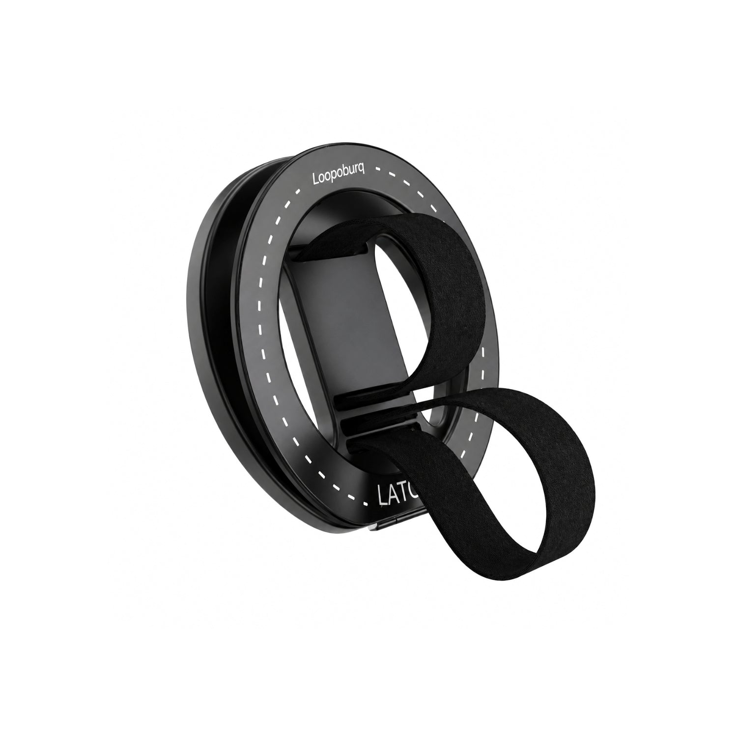Loopoburq Latchr Magnetic Phone Holder 2in1 Anti-Drop Grip & Kickstand