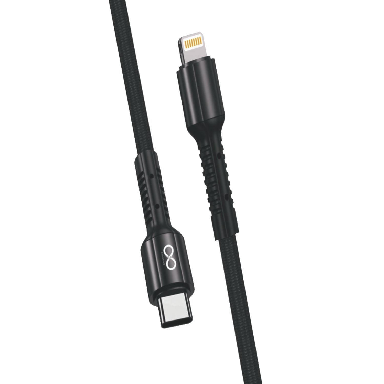 PD 20W Type-C to Lightning Nylon Braided Fast Charging Cable with tested 30000 bends