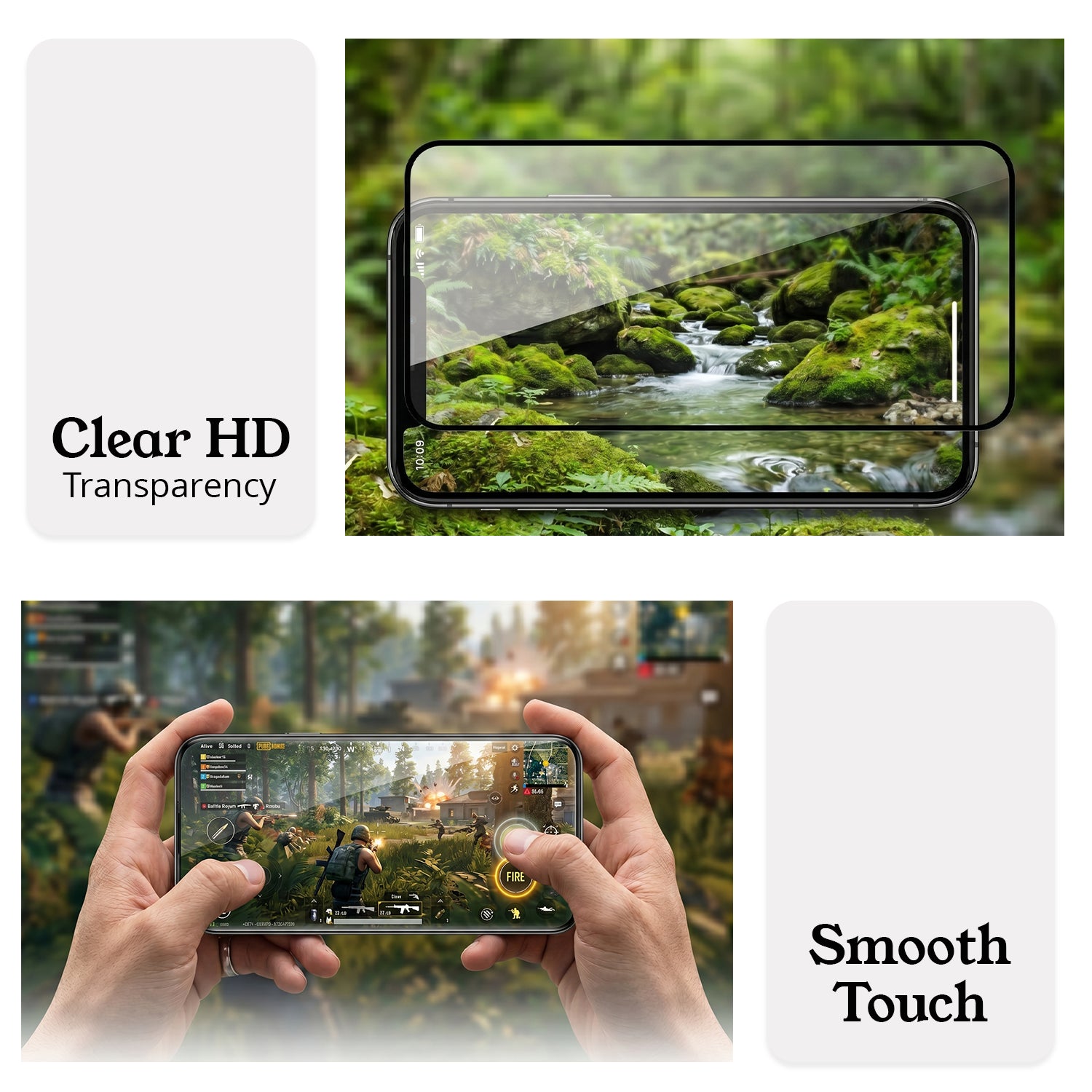 Magic Box Tempered Glass iPhone with nanbo high aluminium technology