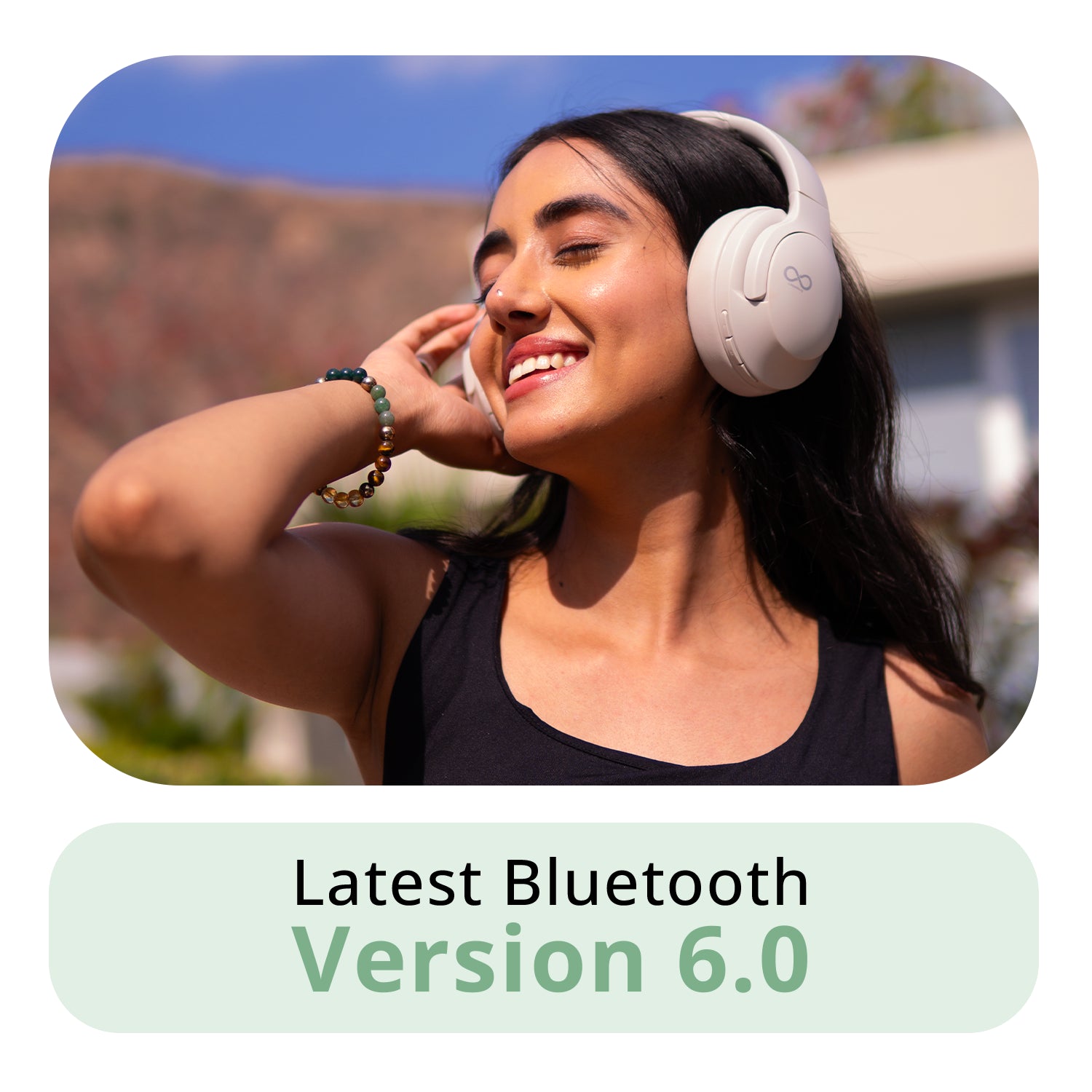 Hybrid 1 Wireless Headphones With 2160 Hours Playtime & ENC