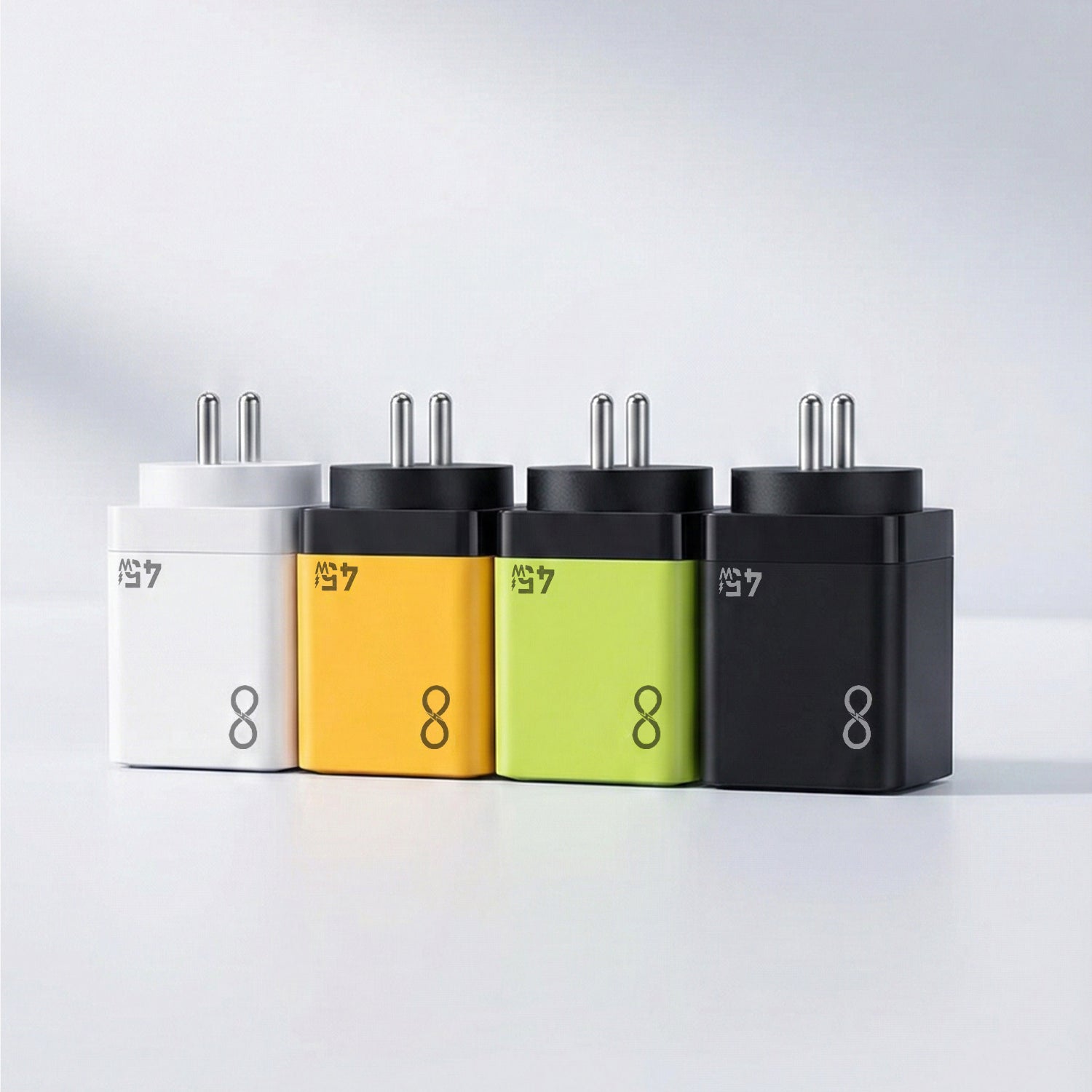 45W Rapid Charger with Retractable Cable