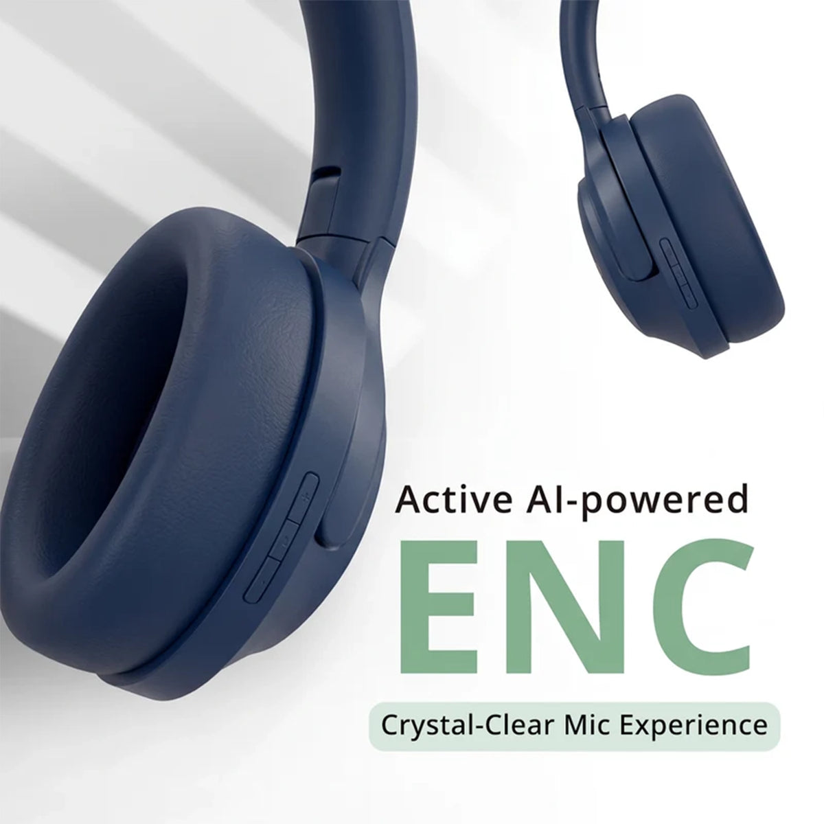 Hybrid 1 Wireless Headphones With 2160 Hours Playtime & ENC