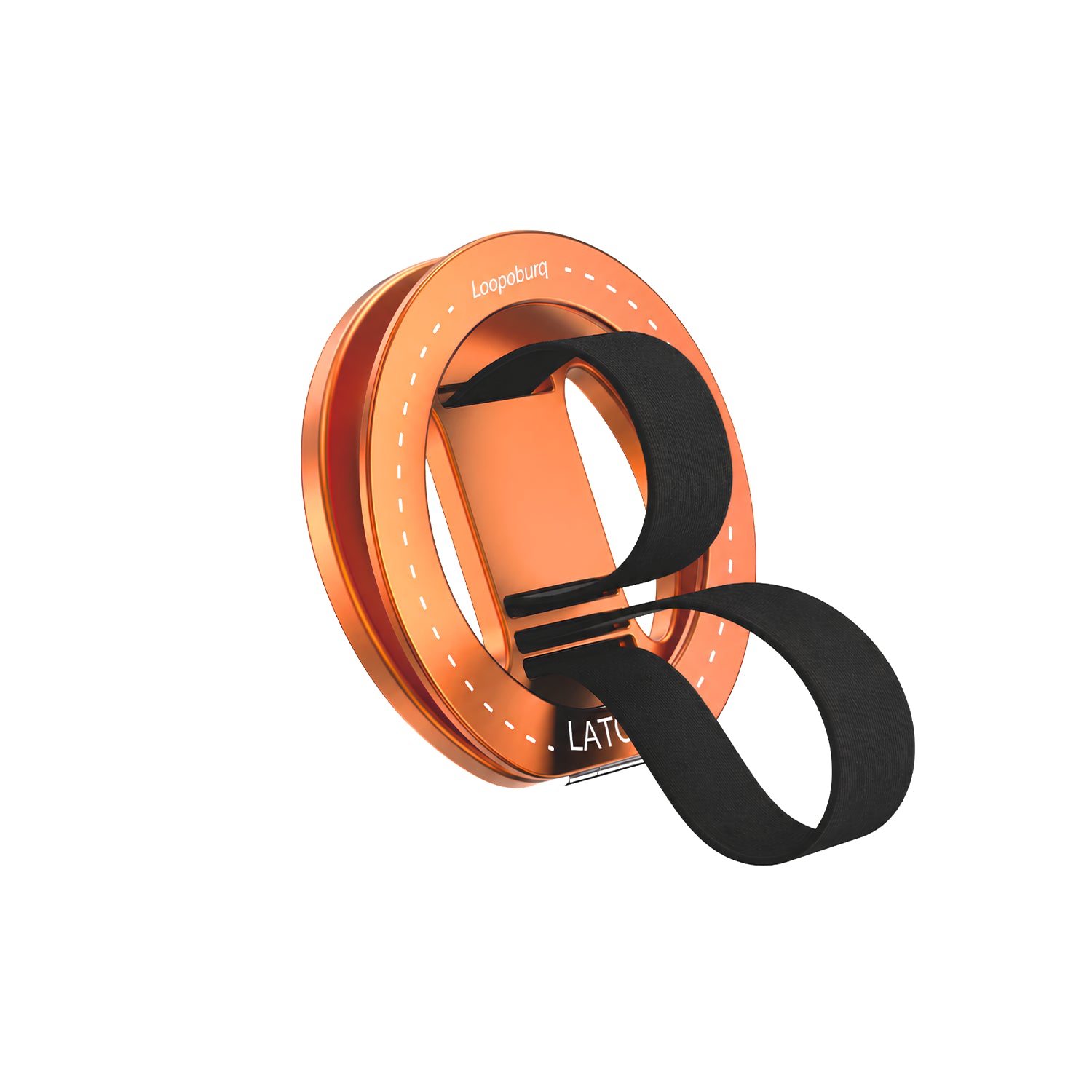 Loopoburq Latchr Magnetic Phone Holder 2in1 Anti-Drop Grip & Kickstand