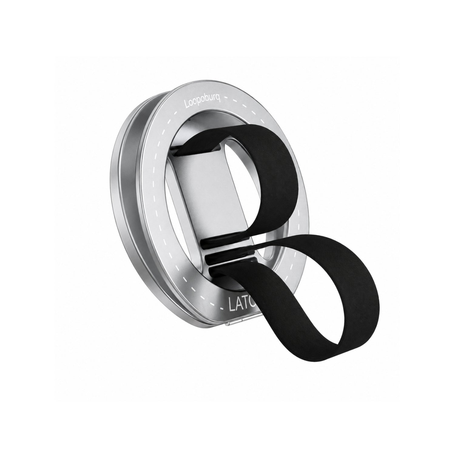 Loopoburq Latchr Magnetic Phone Holder 2in1 Anti-Drop Grip & Kickstand