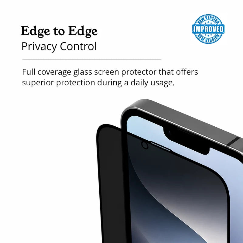 Magic Box Non-Privacy Tempered Glass iPhone with nanbo high aluminium technology
