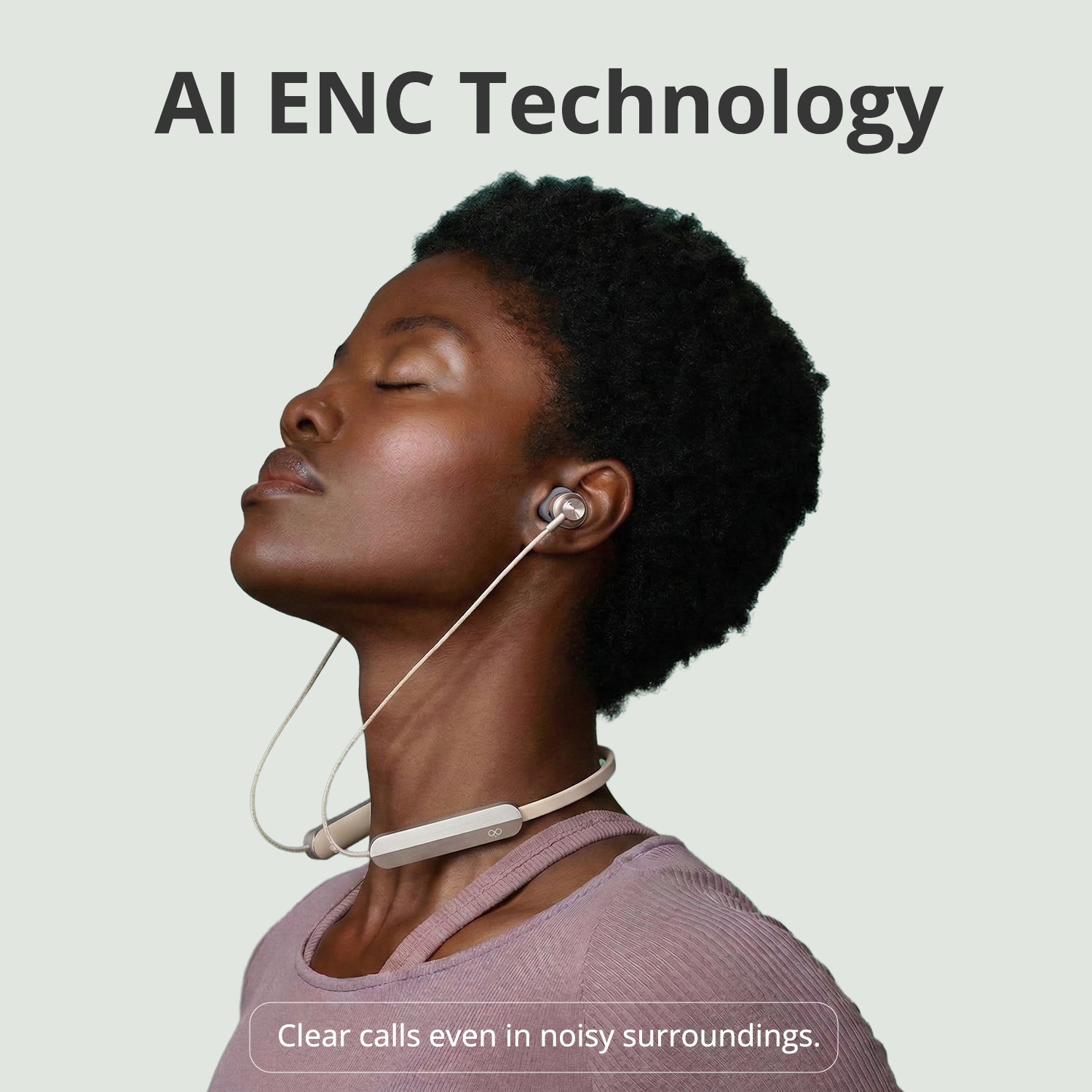 Wireless Neckband Earphones With ENC and 400hours of Playtime