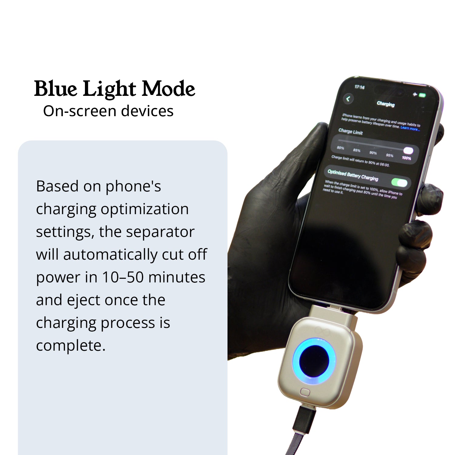 ChargeSheild AI With Auto Disconnect Functionality And 140W Charging Speed